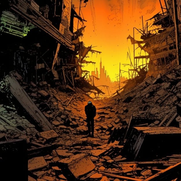 Robo #6 Print